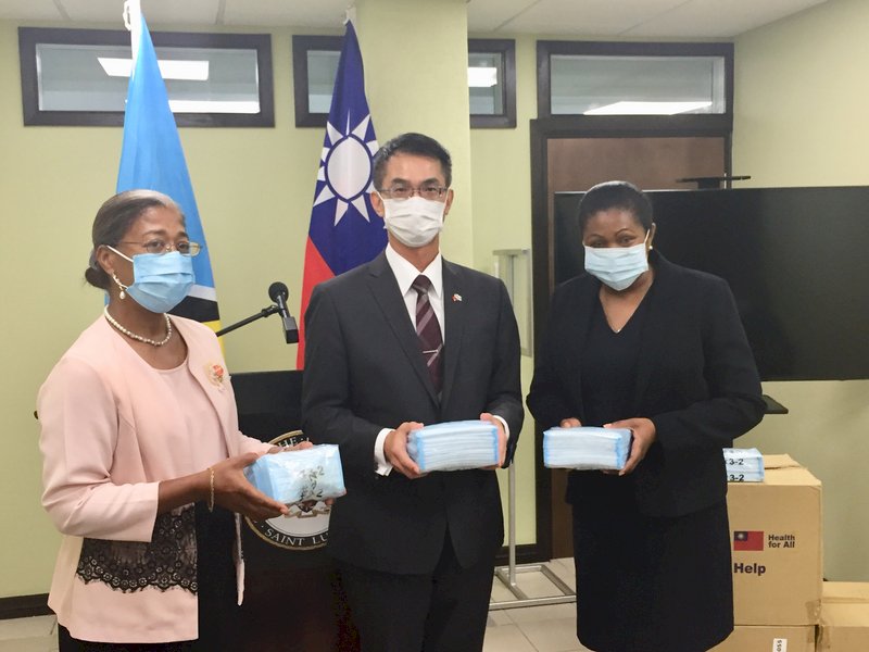세인트 루시아 신 총리 ‘타이완과 우호증진’ 의지 표명