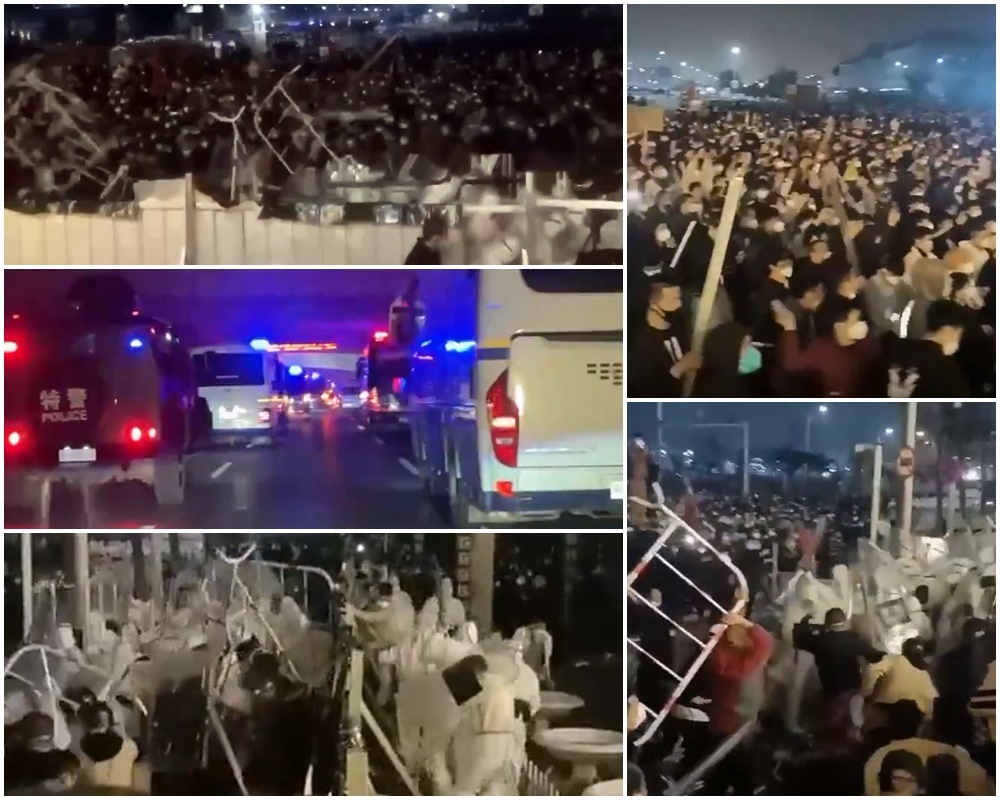 폭스콘 정저우 공장 근로자 항쟁 사태, 臺경제부 ‘홍하이와 긴밀히 연락’