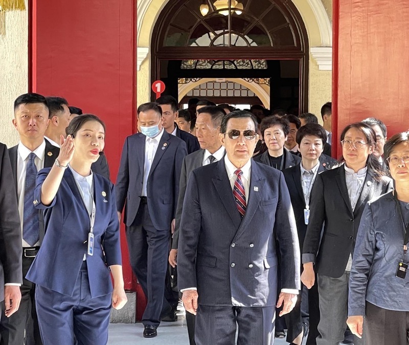 국민정부시절 수도 난징 방문, 마 전 총통 ‘양안 전쟁 피할 것’ 호소