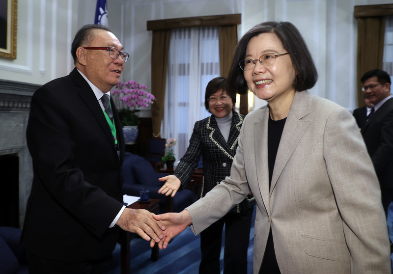 蔡 총통, “미국과의 FTA 추진 기회 검토할 것