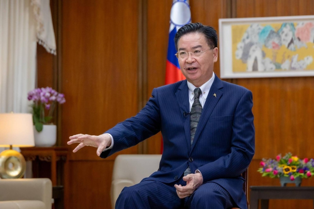 우 외교장관, “타이완을 유엔체계에 편입시키길” 촉구
