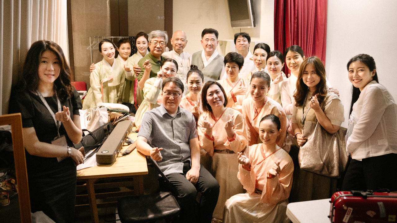 한국정악원의 첫 타이완 방문 4 (마지막): 가곡 무형문화재 김영기, 한국정악원 사무국장 박혜온, 가곡이수자 백수영과의 인터뷰
