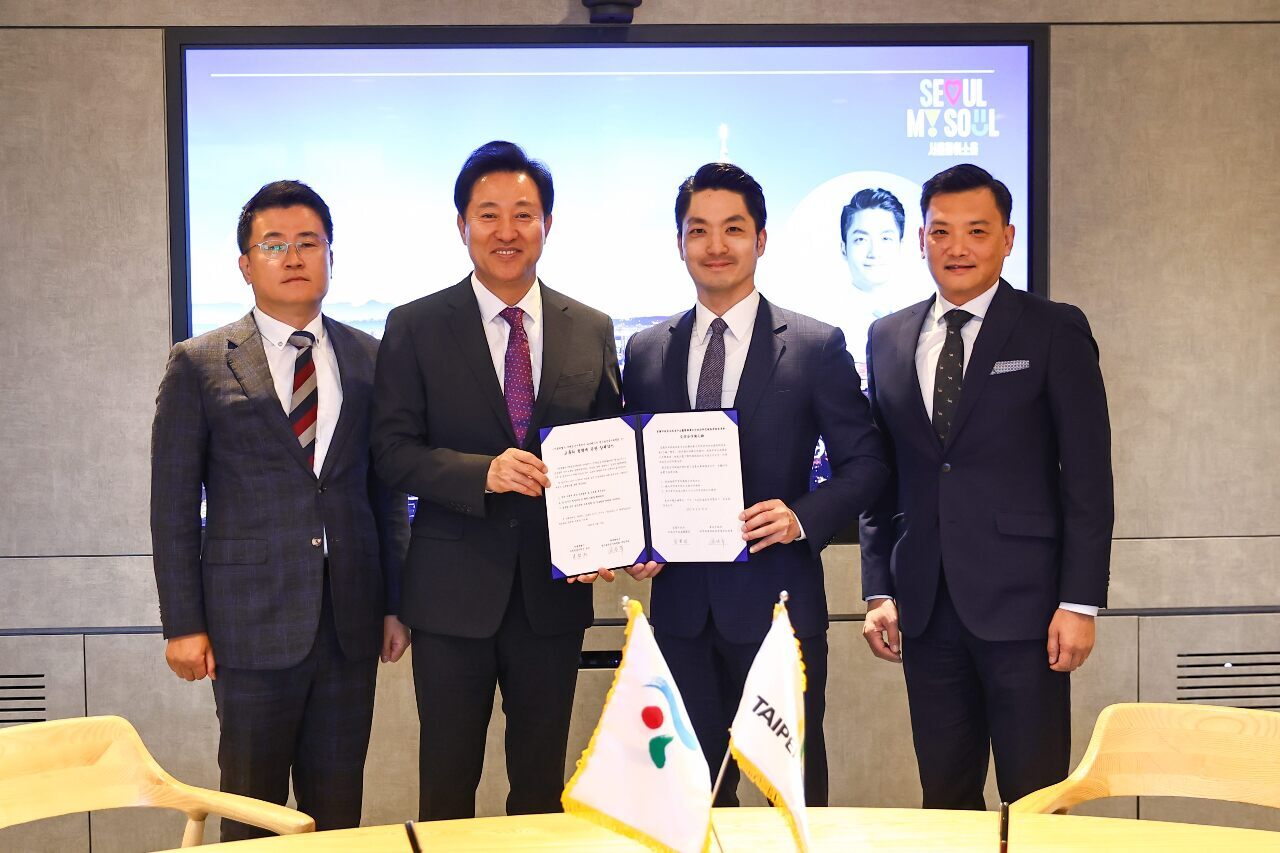 蔣타이베이시장, 오세훈 서울시장과 만나 청년 사무 협력 MOU 체결