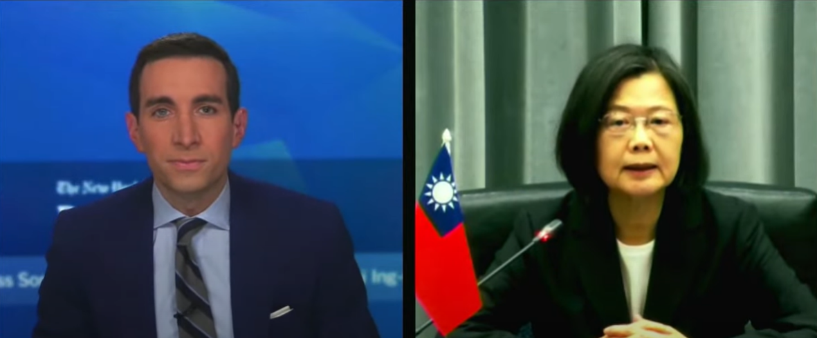 蔡 총통 “中 내부 문제 때문에 臺 침공 고려할 수 없어”