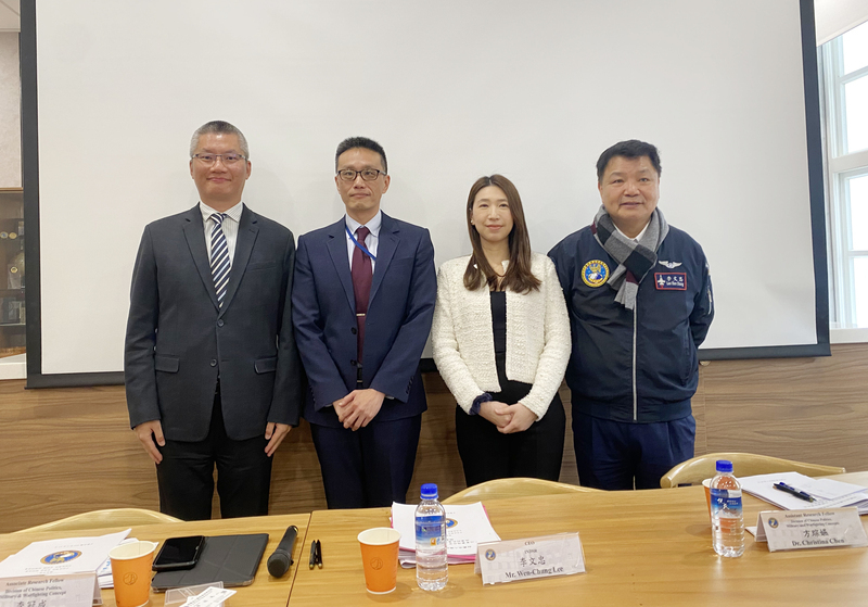 트럼프 2.0 시대, 국방안전연구원 설문조사 발표… 臺-美 관계 변화에 47% “현상 유지”